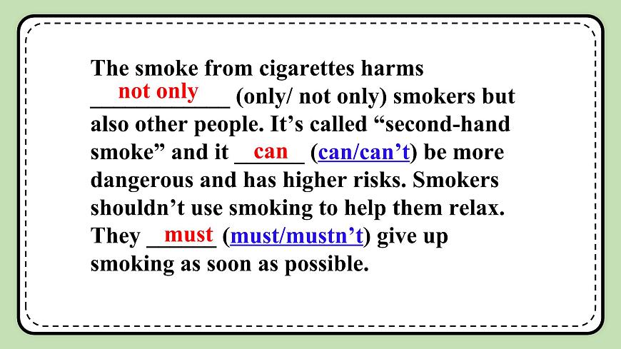 Unit 2 Keeping Healthy 《Topic2 SectionD》課件第8頁