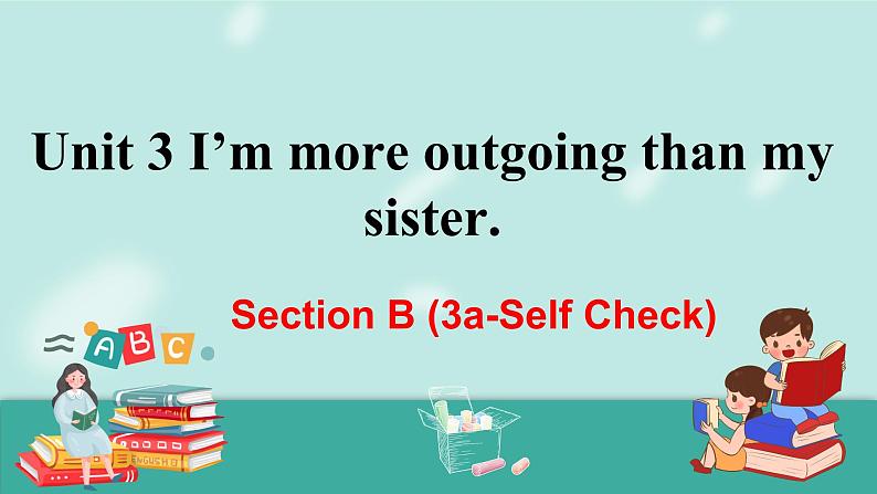 人教版英语八上Unit 3 Section B (3a-Self Check)课件+音视频素材01