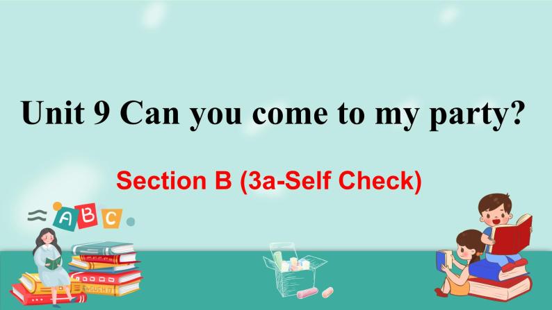 人教版英语八上Unit9 Section B （3a-Self Check） PPT课件01