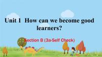 初中英语人教新目标 (Go for it) 版九年级全册Unit 1 How can we become good learners.Section B评课课件ppt