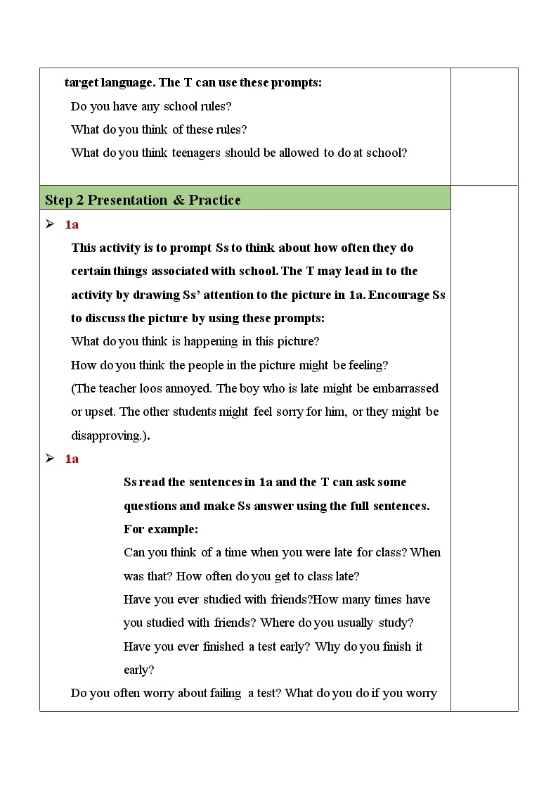 人教新目标 (Go for it) 版英语九年级 Unit 7 SectionB（1a-1e） PPT课件+教案+导学案02