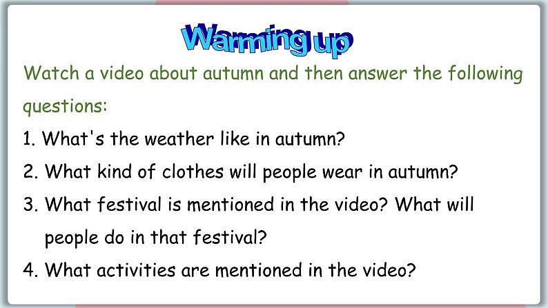 2022--2023学年冀教版七年级英语下册-Unit 6 Lesson 33 Kim's Favourite Season(课件+素材)04