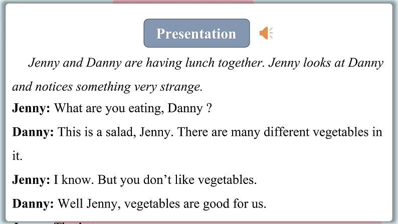 2022--2023学年冀教版七年级英语下册-Unit 7 Lesson 37 You Are What You Eat!(课件+素材)08