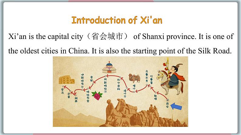 2022--2023学年冀教版七年级英语下册-Unit 1 Lesson 3 A Visit to Xi'an(课件+素材)07