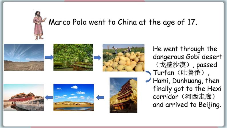 2022--2023学年冀教版七年级英语下册-Unit 2 Lesson 8 Marco Polo and the Silk Road（课件+素材）07