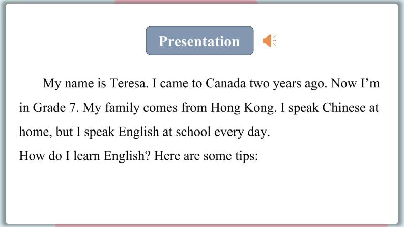2022--2023学年冀教版七年级英语下册-Unit 5 Lesson 28 How Do I Learn English（课件+素材）07