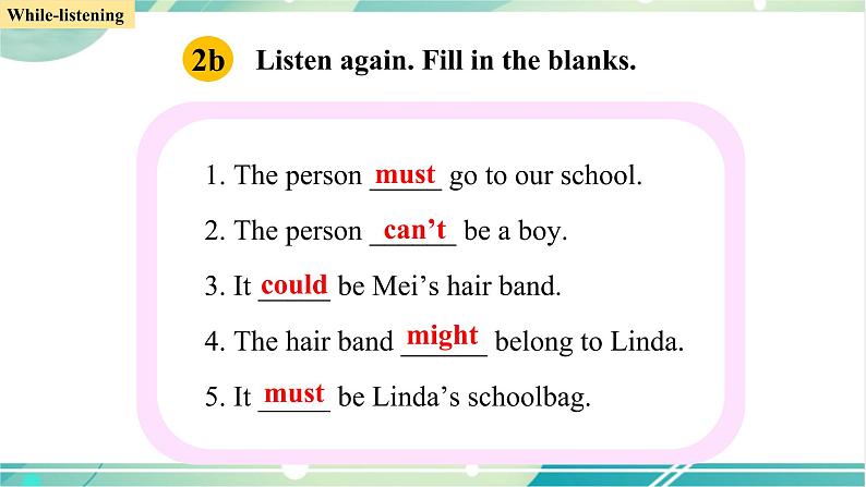 Unit 8 Section A (2a-2d)第8页