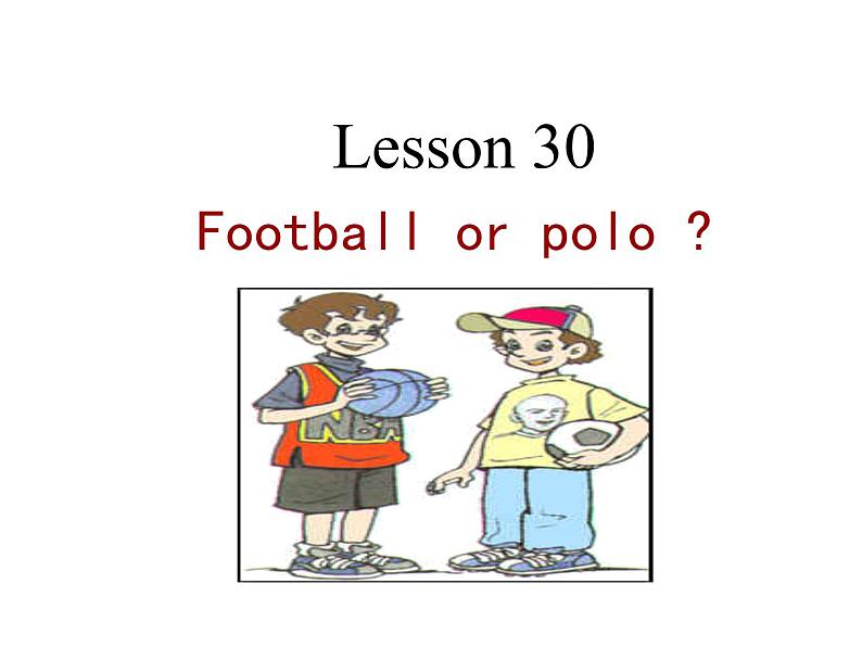 新概念英语第二册课件Lesson30(共21页)01