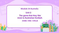 初中英语外研版 (新标准)九年级上册Unit 2 The game that they like most is Australian football.教学演示课件ppt