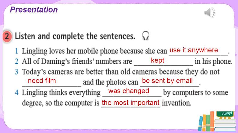 Module 9 Unit 1 Will computers be used more than books in the future课件PPT+教案05