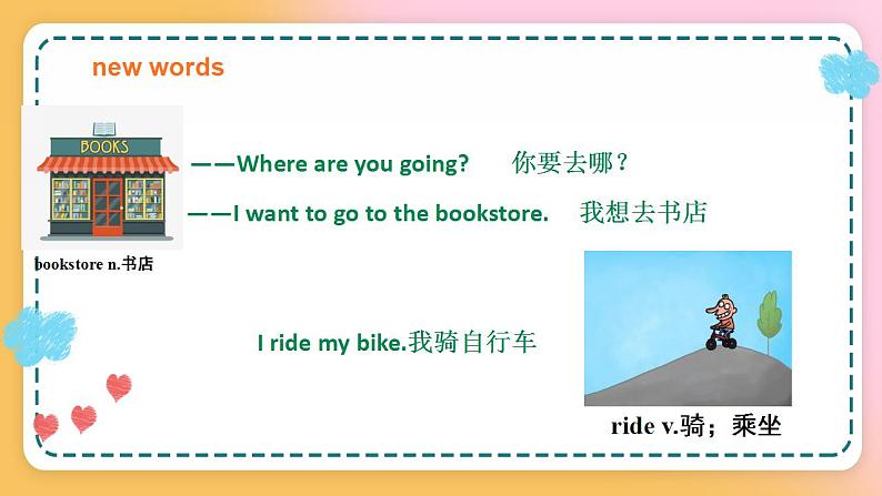 冀教版7上英语 Unit6 Lesson31 Let’s Go to the Bookstore 课件第7页