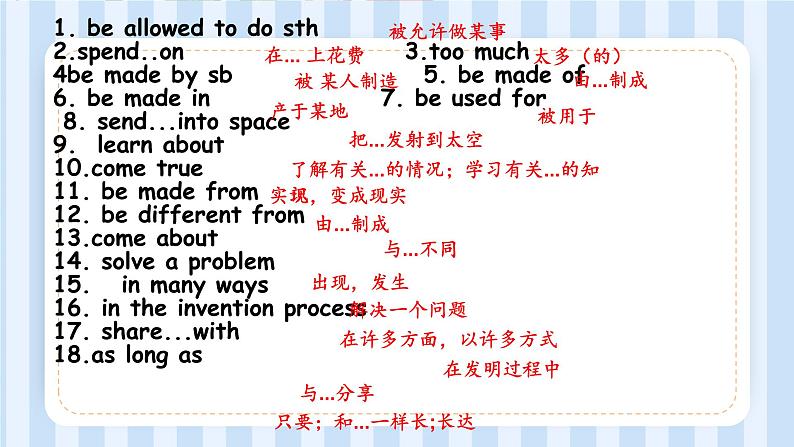 Unit 4 Amazing Science Topic 1 课件 2022-2023学年仁爱版英语九年级上册第7页