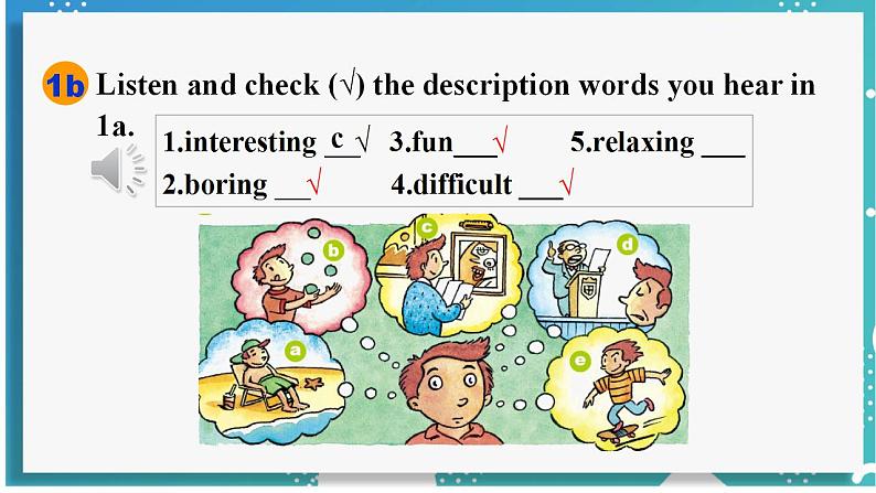 Section B (1a-1d)第8页