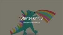 英语七年级上册starters 预备篇（2012秋审查）Unit 3 What color is it ?备课ppt课件