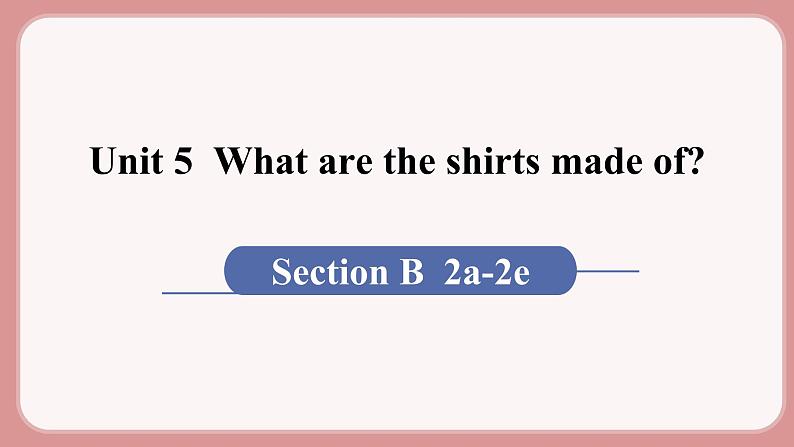 第5课时 Section B (2a-2e)第1页