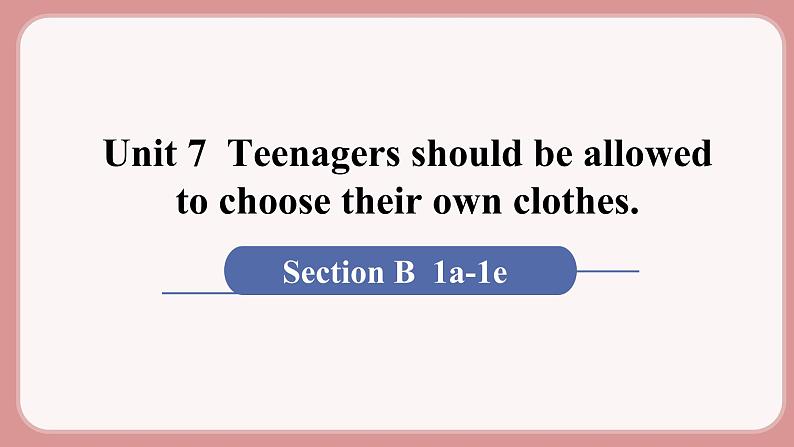 第4课时 Section B (1a-1e)第1页