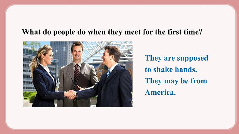 人教版九年级英语上册Unit 10 You’re supposed to shake hands(6个课时打包+课件+素材)04