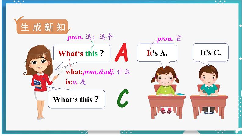 人教版七年级英语上册--Starter Unit 2 What's this in English? (1a-2e)(课件)08