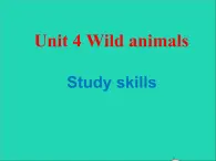 2022八年级英语上册Unit5WildanimalsStudyskills课件新版牛津版