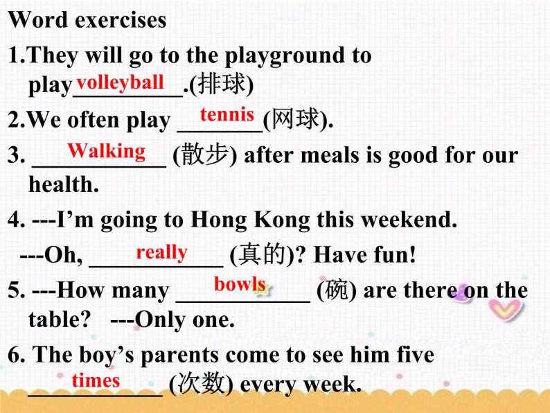 Unit2 Let's play sports Welcome to the unit课件 2022-2023学年译林版英语七年级上册04