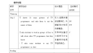 英语八年级上册Communication Workshop一等奖表格教案