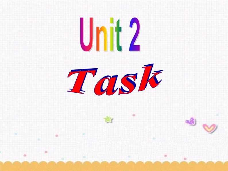 Unit2 School life Task课件 2022-2023学年译林版英语八年级上册01