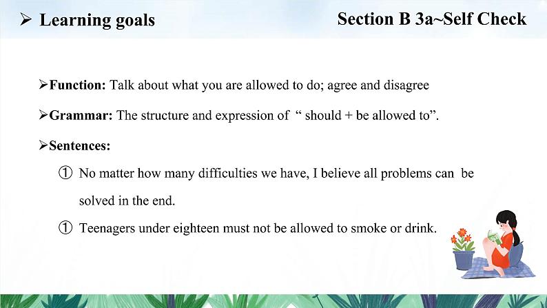 Unit 7 Section B 3a~Self Check课件2022-2023学年人教版新目标九年级英语上册03