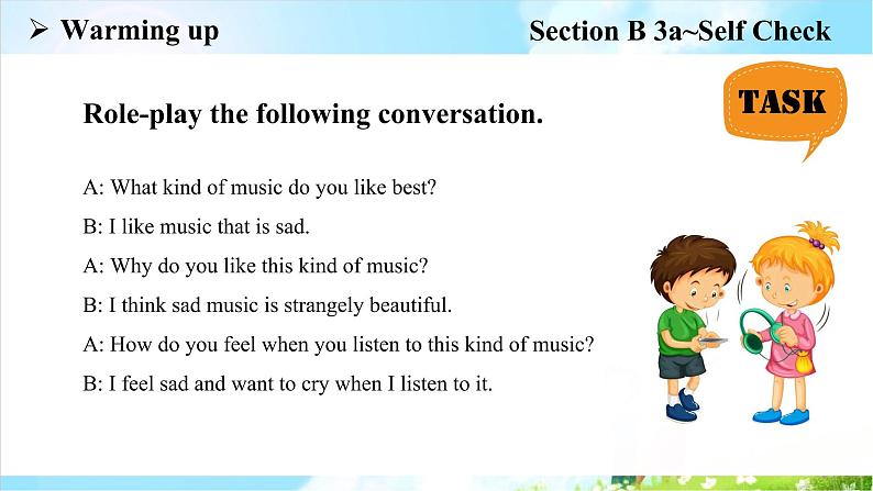 Unit 9 Section B 3a~Self Check课件2022-2023学年人教版新目标九年级英语上册05