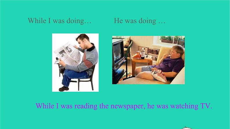 英语人教版八年级下册同步教学课件unit 5 what were you doing when the rainstorm came sectiona(grammar focus -4c)04