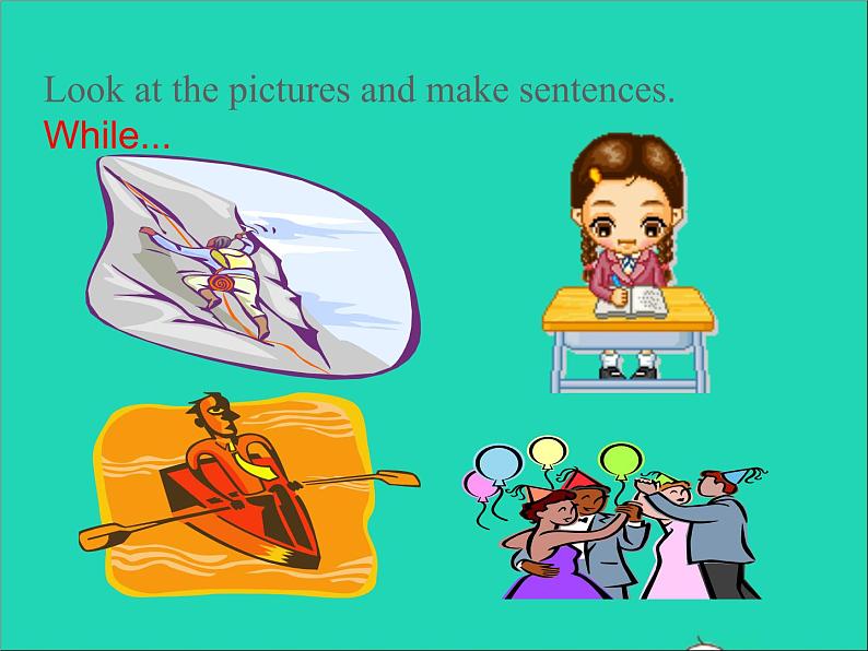 英语人教版八年级下册同步教学课件unit 5 what were you doing when the rainstorm came sectionb(1a-1d)04