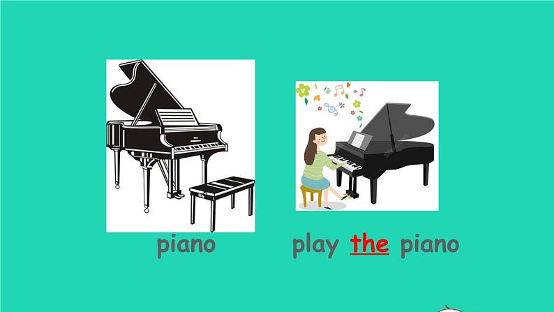 英语人教版七年级下册同步教学课件unit 1 can you play the guitar section b(1a-1f)第4页