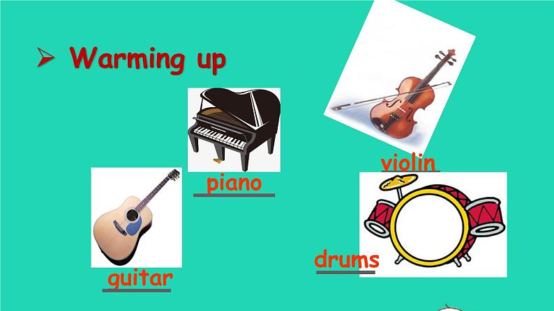 英语人教版七年级下册同步教学课件unit 1 can you play the guitar section b(2a-2c)03