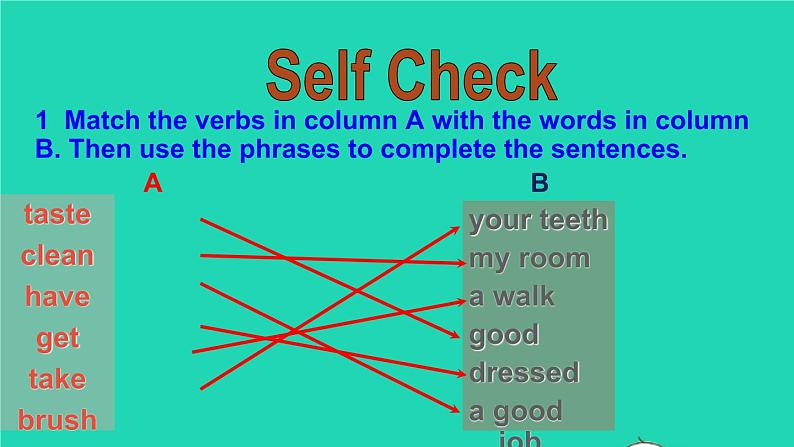 英语人教版七年级下册同步教学课件unit 2 what time do you go to school sectionb(3a-selfcheck)第8页