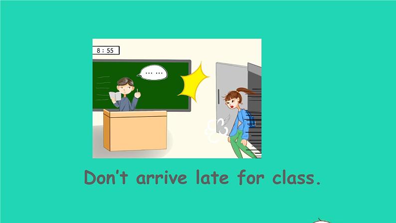 英语人教版七年级下册同步教学课件unit 4 don 't eat in class sectiona(grammarfocus-3c)第6页