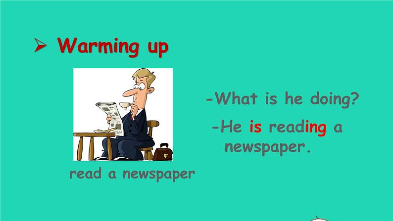 英语人教版七年级下册同步教学课件unit 6 i 'm watching tv section a(1a-1c)第3页