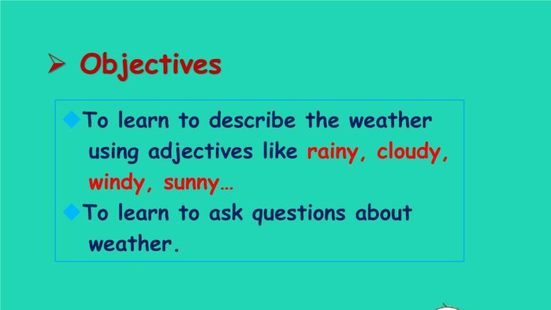 英语人教版七年级下册同步教学课件unit 7 it's raining section a（1a-1c）02