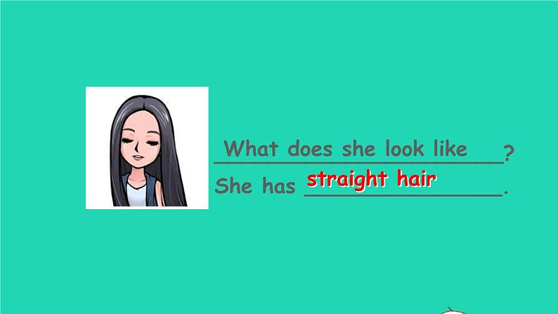 英语人教版七年级下册同步教学课件unit 9 what does he look like section a(1a-1c)第6页