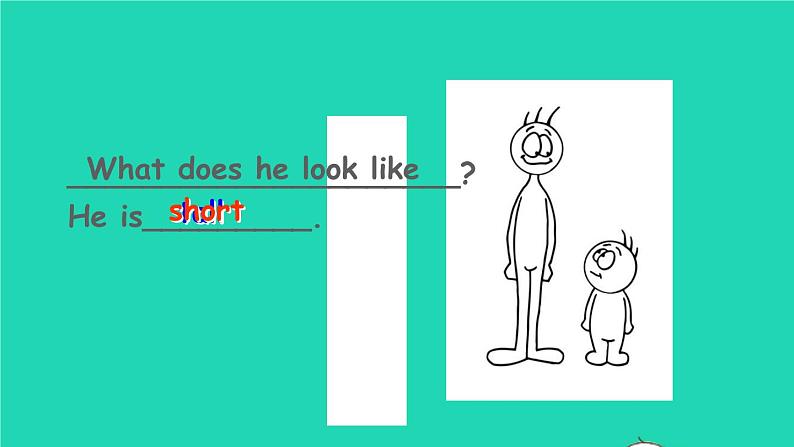 英语人教版七年级下册同步教学课件unit 9 what does he look like section a(1a-1c)第7页