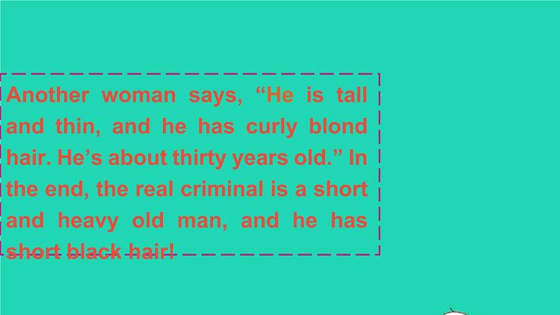 英语人教版七年级下册同步教学课件unit 9 what does he look like section b(2a-2c)第7页