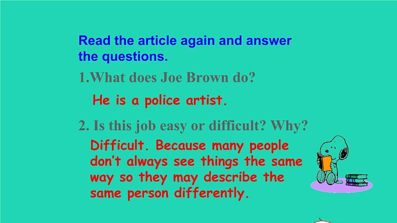 英语人教版七年级下册同步教学课件unit 9 what does he look like section b(2a-2c)第8页