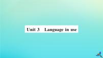 外研版 (新标准)九年级上册Unit 3 Language in use教学课件ppt