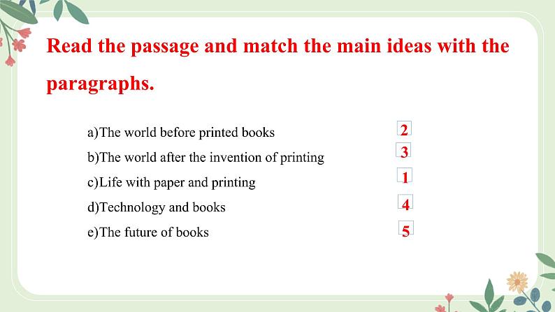 9.2 Module 9 Unit 2 Will books be replaced by the Internet(课件)第5页