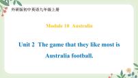 英语九年级上册Unit 2 The game that they like most is Australian football.课文ppt课件