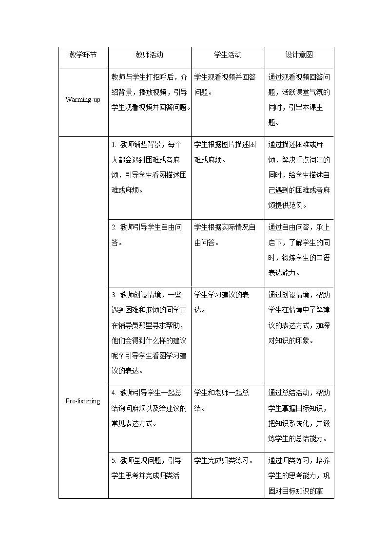 Unit 4 Why don’t you talk to your parents Section A 第1课时示范公开课教案【英语人教新目标八下】02