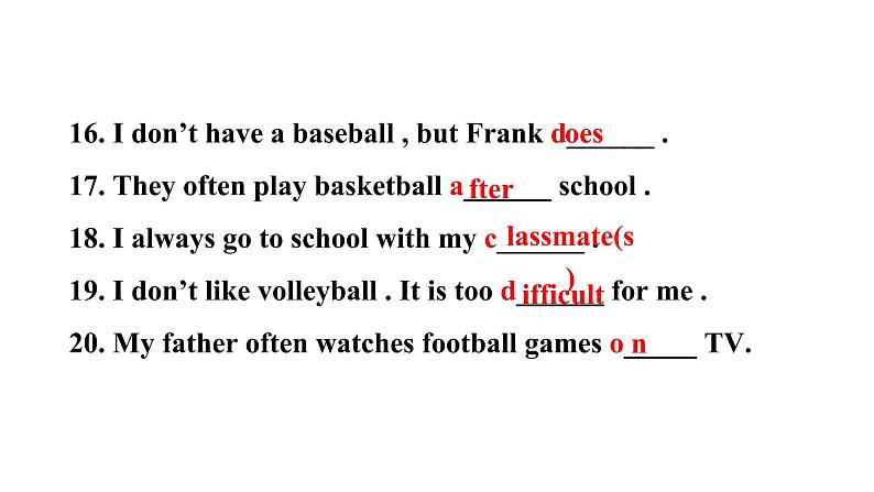 Unit 5 Do you have a soccer ball?(课件)-2020-2021学年七年级上学期英语单元完美同步梳理(人教版)第5页