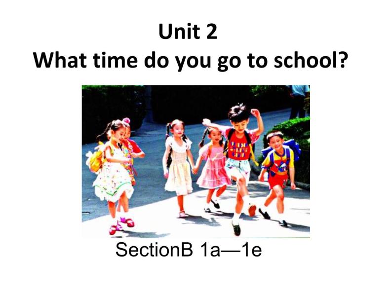 初中英语七年级下册unit 2 B 1a=1f and self check课件01