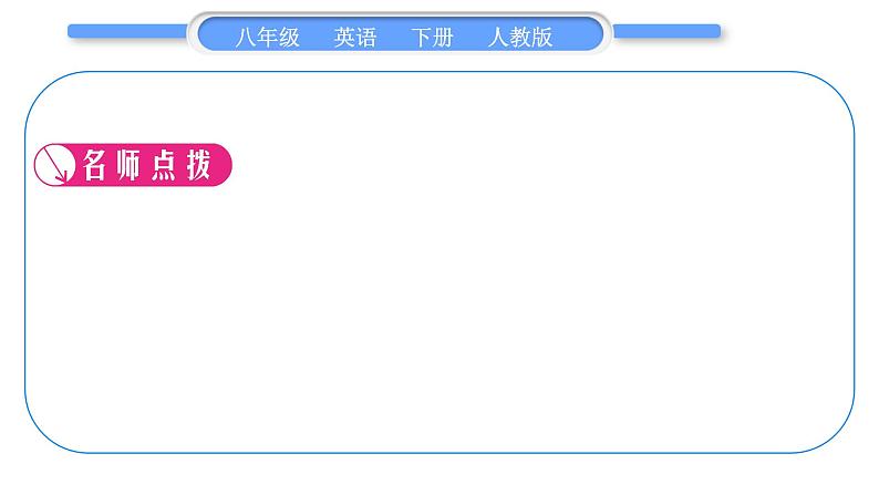 人教版八年级英语下Unit 9 Have you ever been to a museum 第4课时 Section B(2a-3b)习题课件02