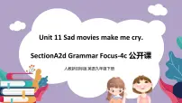 初中英语人教新目标 (Go for it) 版九年级全册Section A获奖课件ppt