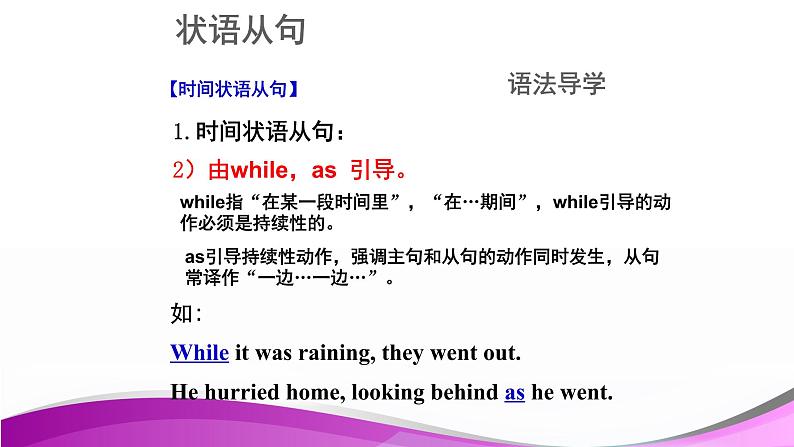 专题12 状语从句 -趣学初中英语语法精美课件(全国通用)第6页