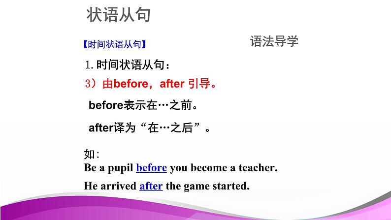 专题12 状语从句 -趣学初中英语语法精美课件(全国通用)第8页